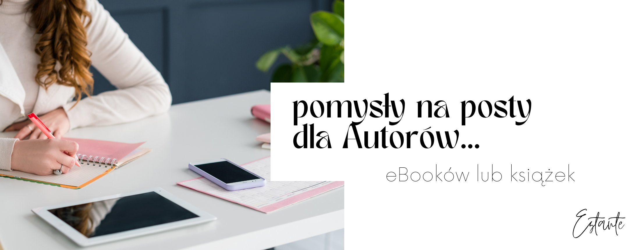 Pomysły na posty dla AUTORÓW eBooków i książek
