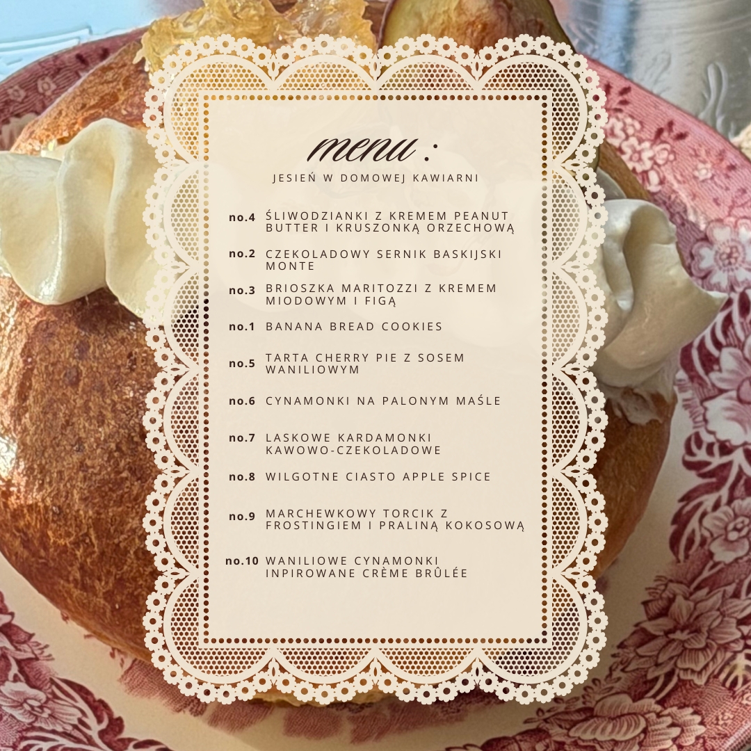 Lola Bakery: jesień w domowej kawiarni