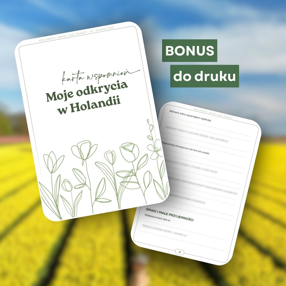 Holandia, jakiej nie znasz. Interaktywny przewodnik