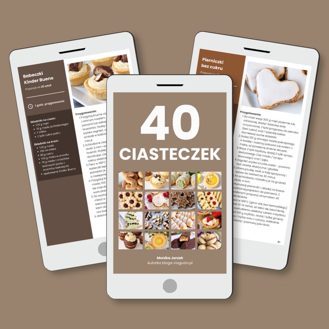 40 przepisów na ciasteczka