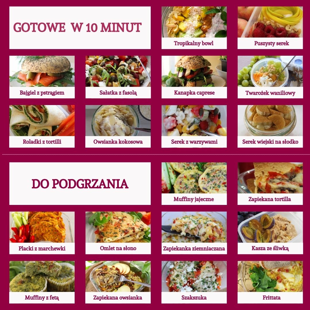 Śniadania na wynos - 50 przepisów