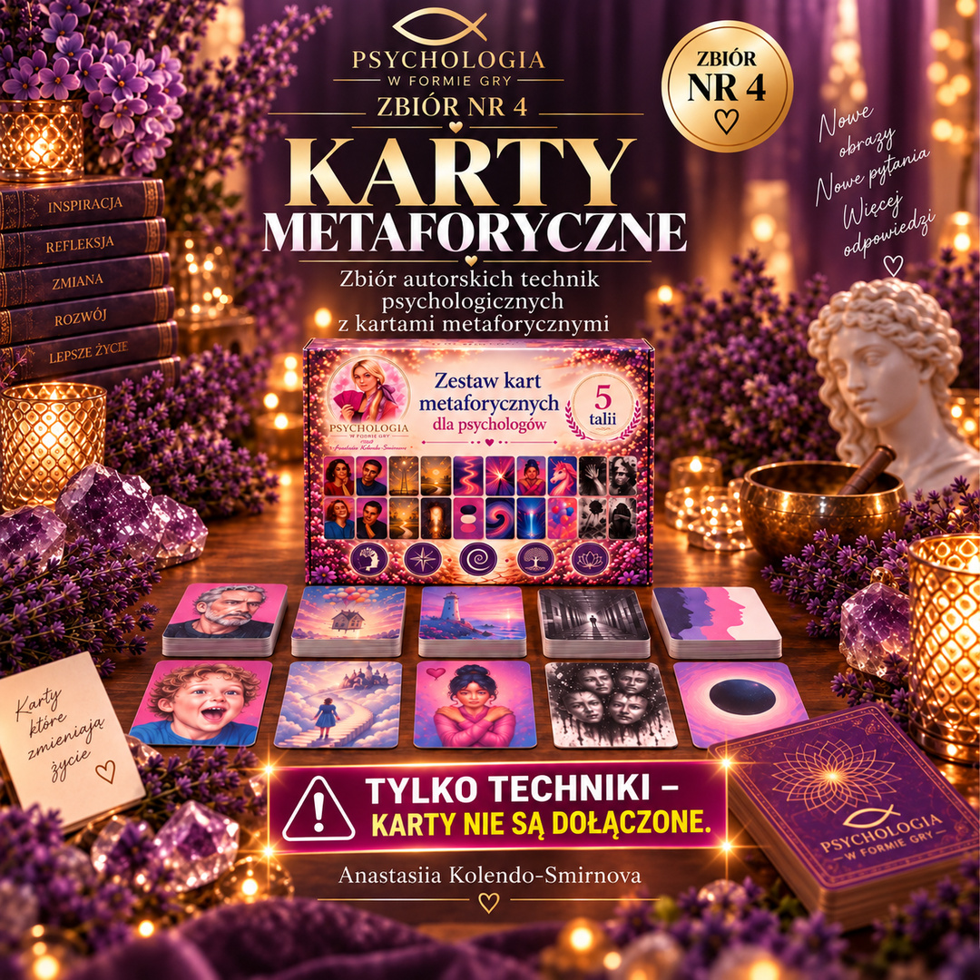 Karty metaforyczne. Zbiór nr 4