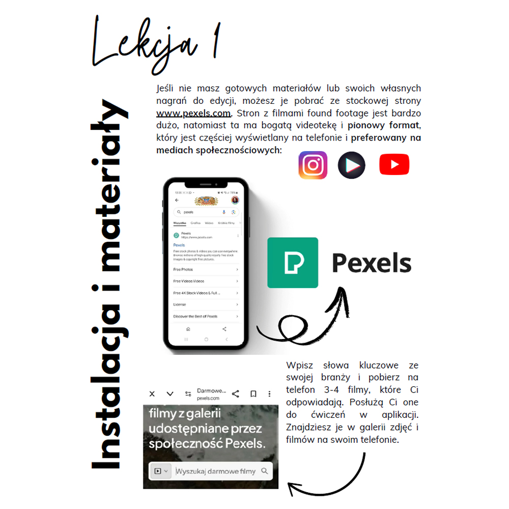 Twórz dobry content video  na telefonie w aplikacji Cap Cut.
