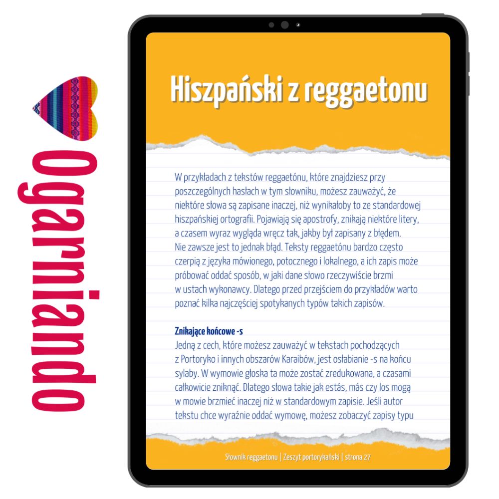 Zeszyt portorykański. Słownik reggaetonu – zdjęcie 3
