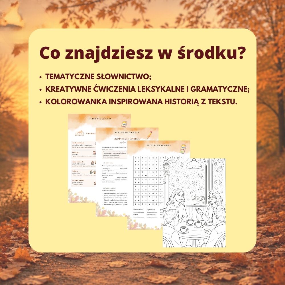 Lectura Viva. Otoño. Poziom A2-B1. Czytanki po hiszpańsku – zdjęcie 3