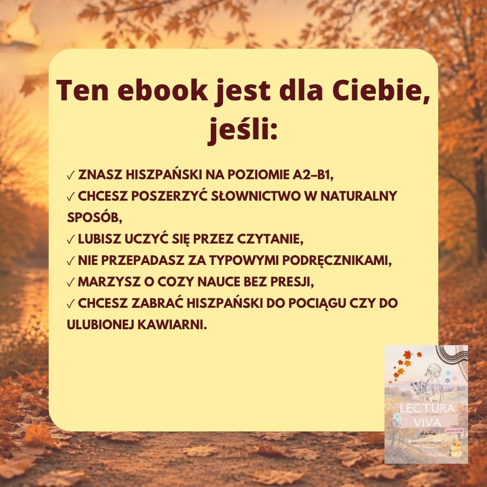 Lectura Viva. Otoño. Poziom A2-B1. Czytanki po hiszpańsku – zdjęcie 4
