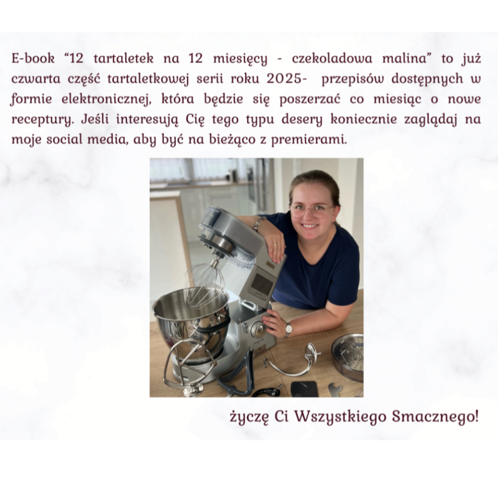 tartaletka Czekoladowa malina