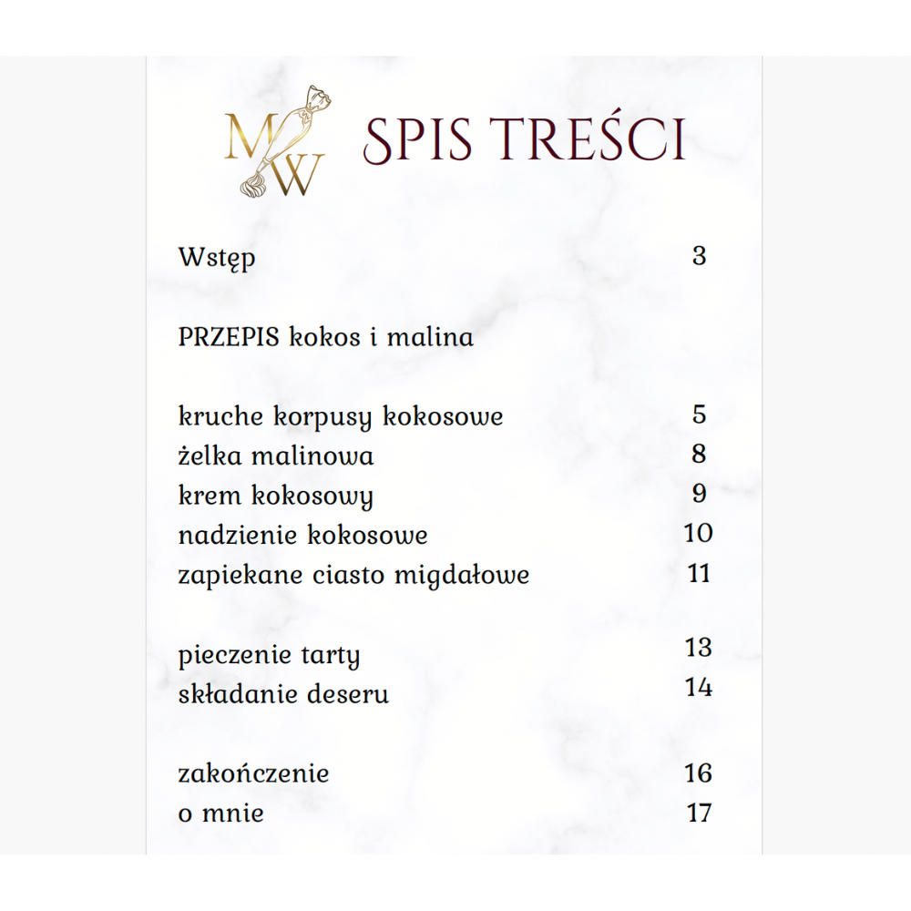 tartaletka Kokos i malina