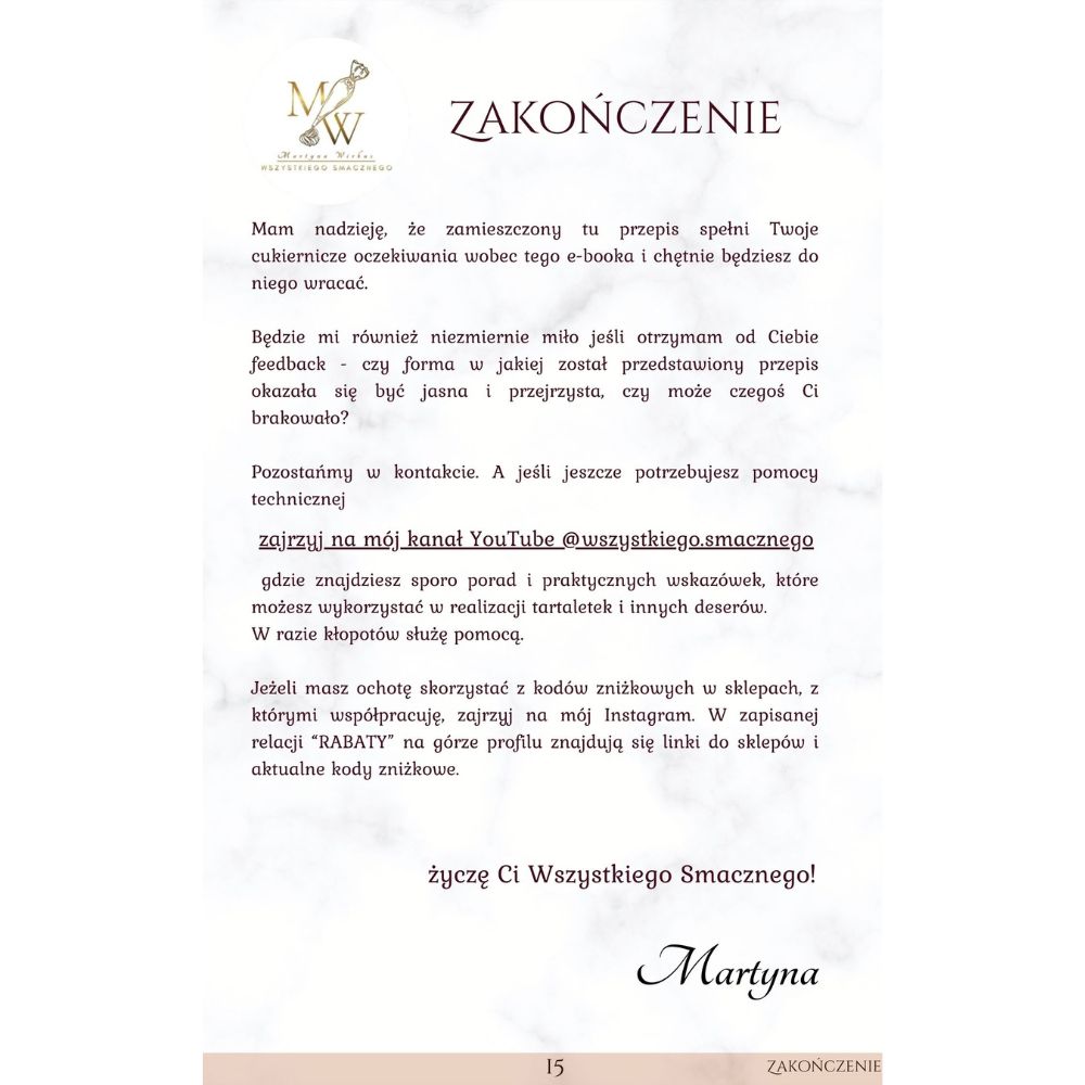 tartaletka Słodka czekoladka