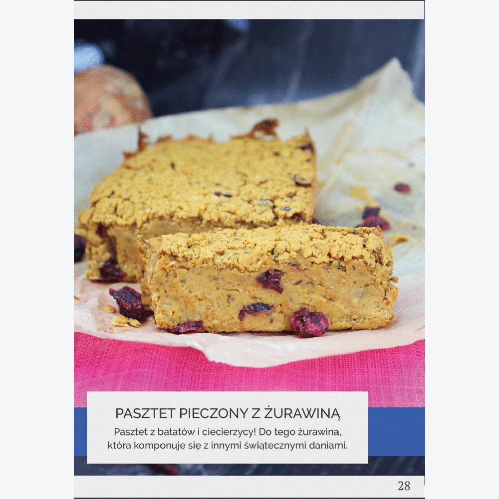 Pasztet pieczony z żurawiną