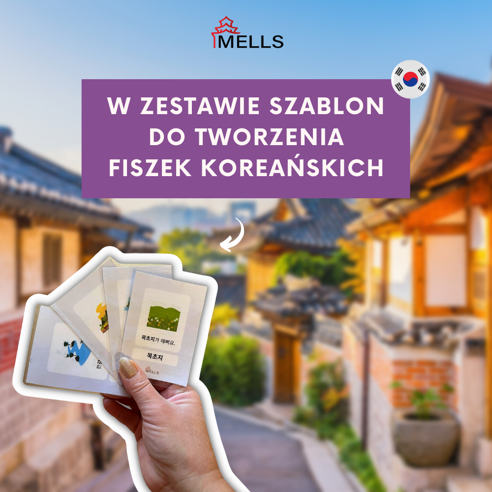 Planer do nauki koreańskiego + gry językowe DIY