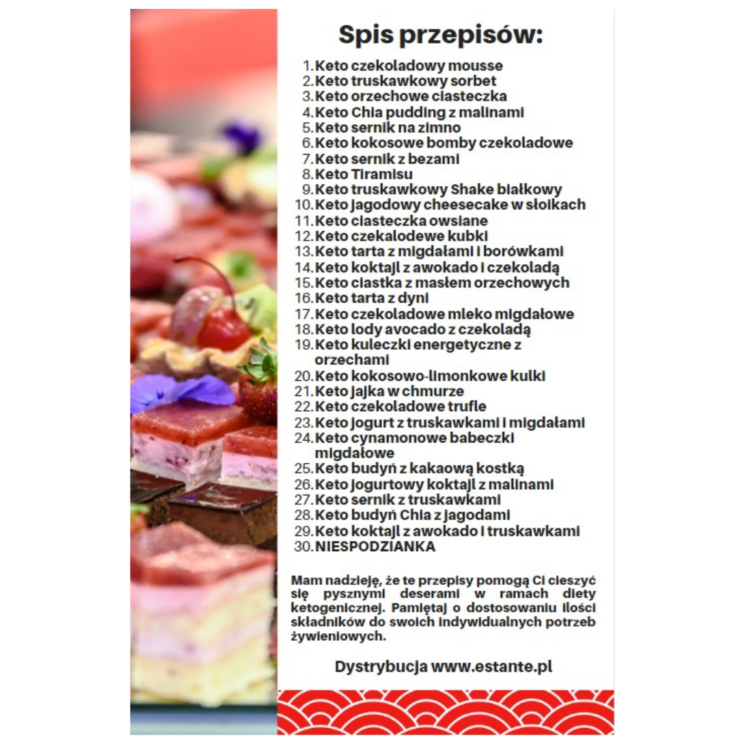30 keto deserów