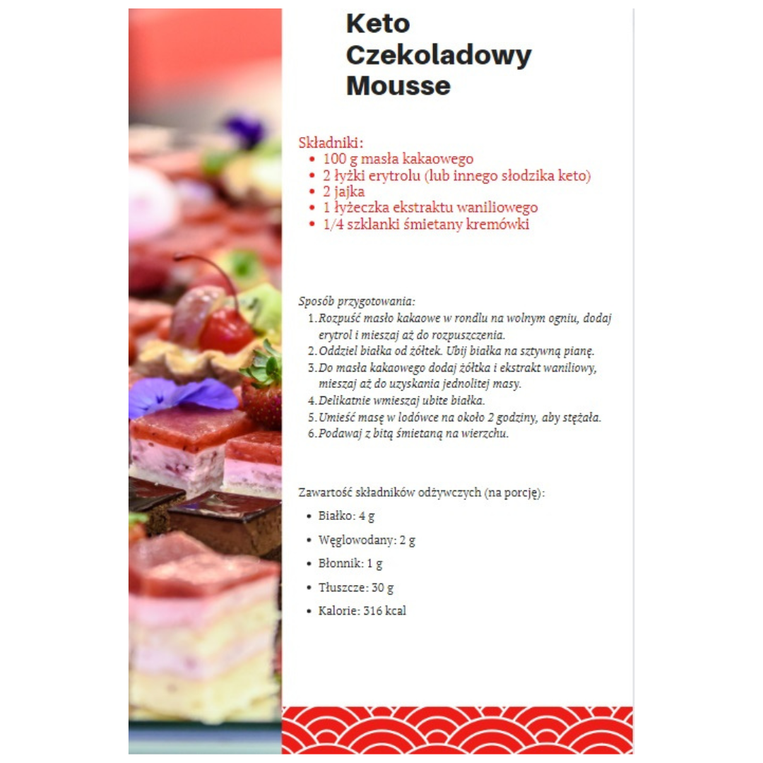30 keto deserów