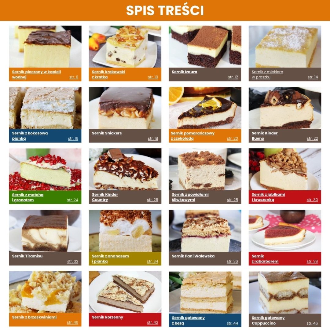 sernik przepisy