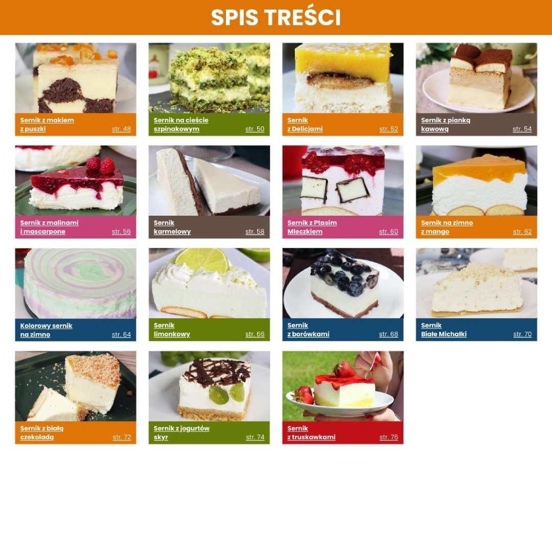 sernik przepisy