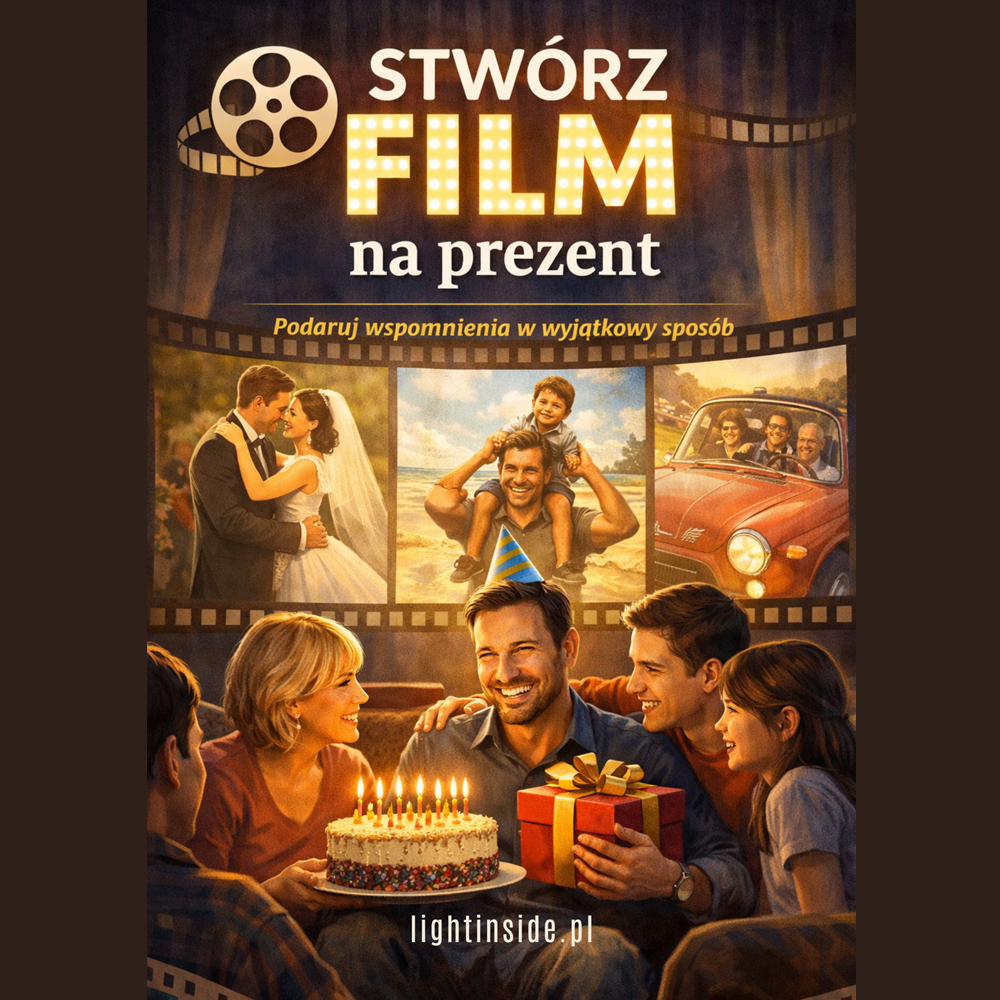 Stwórz film na prezent. Podaruj wspomnienia w wyjątkowy sposób.
