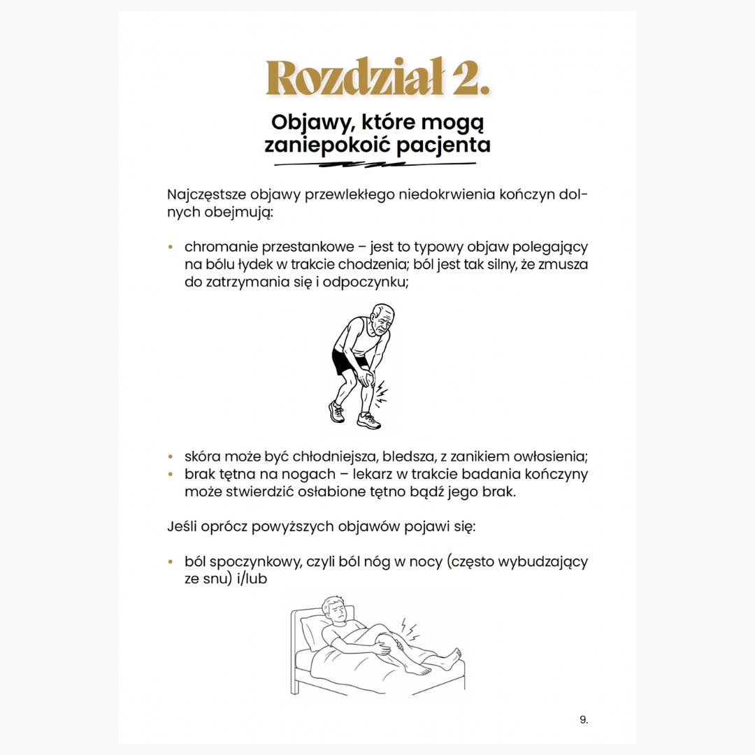 Prosto o niedokrwieniu (miażdżycy) kończyn dolnych