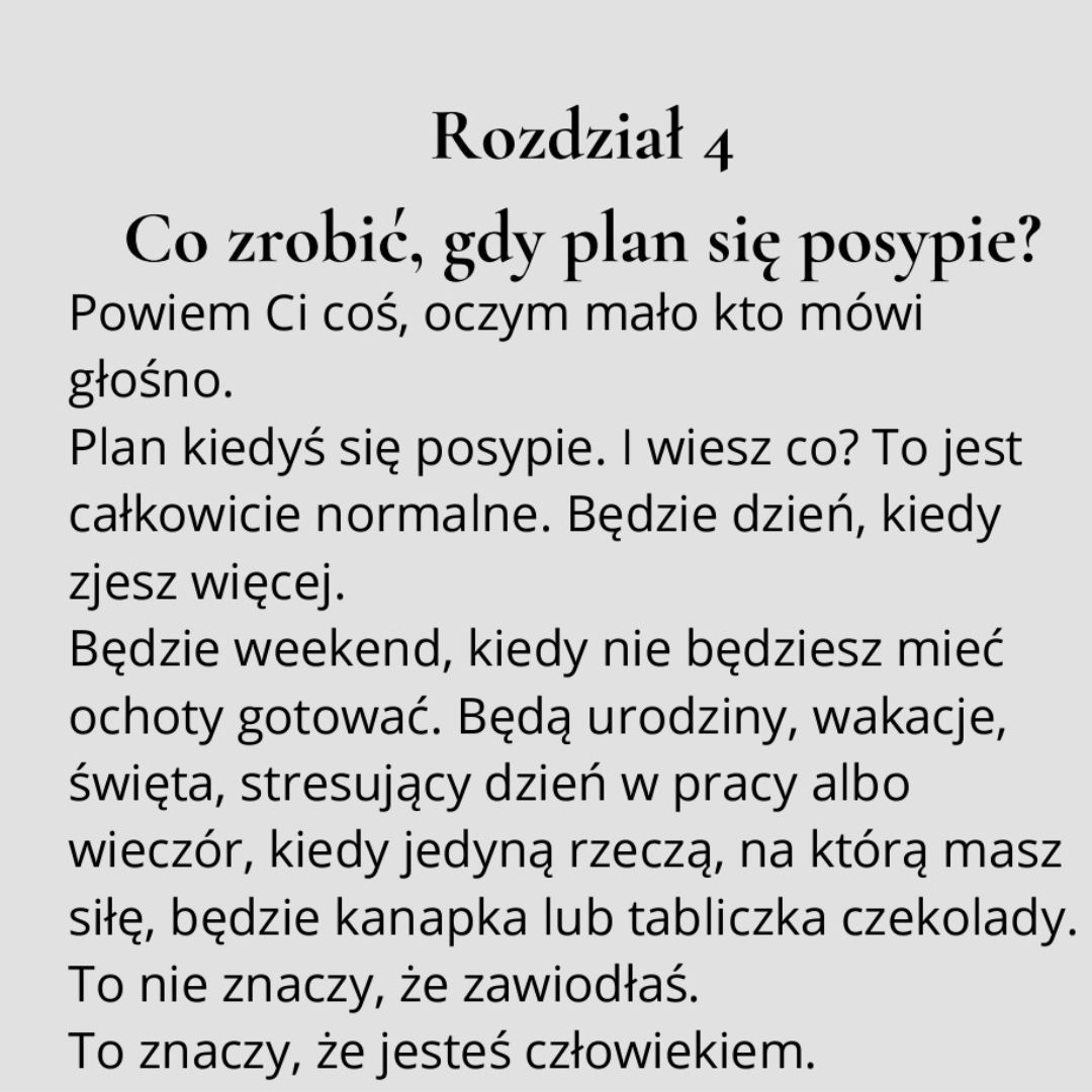 Przestań zaczynać od poniedziałku