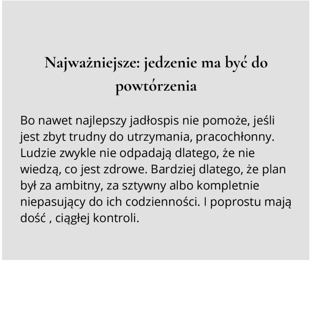 Przestań zaczynać od poniedziałku