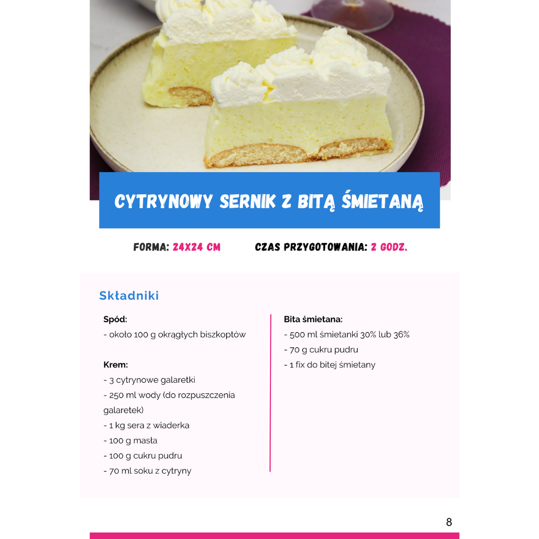 ciasta bez pieczenia