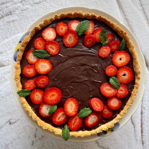 tarta z orzechów trufla