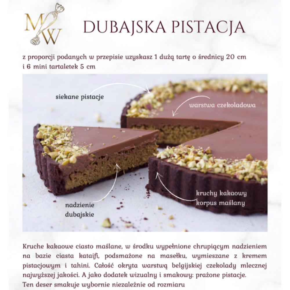 tartaletka Dubajska Pistacja