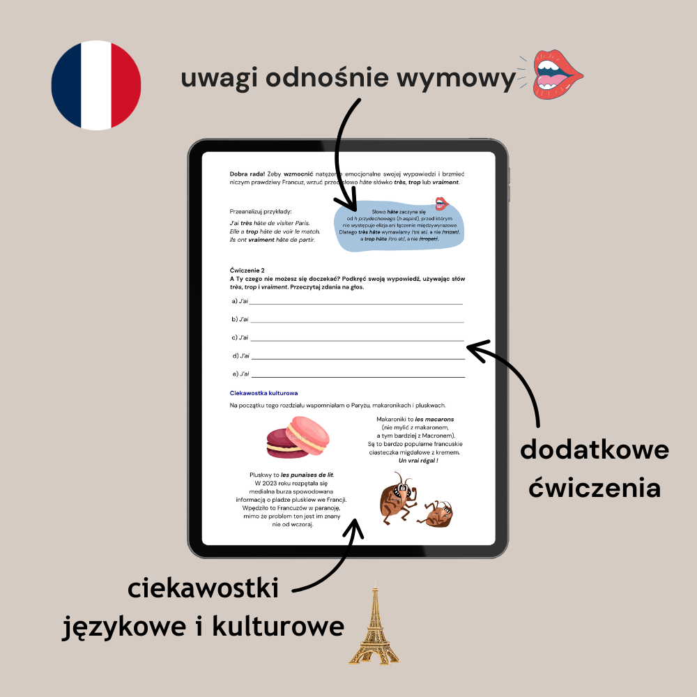 Francuski z Justyną. Zwroty, których potrzebujesz. Część 1