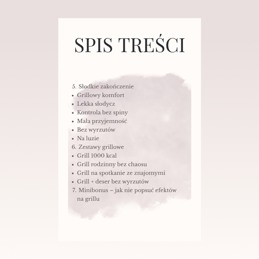 Grill bez wyrzutów sumienia