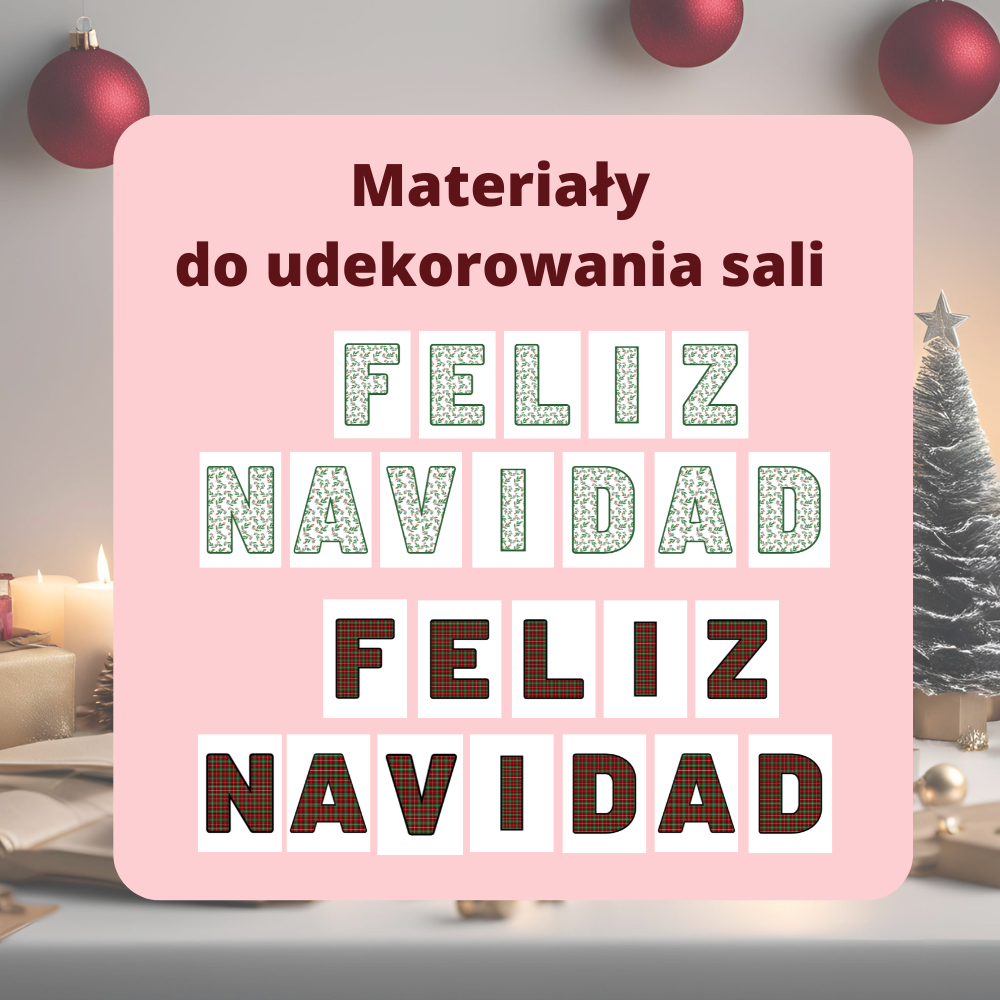 Język hiszpański. Święta Bożego Narodzenia. Navidad