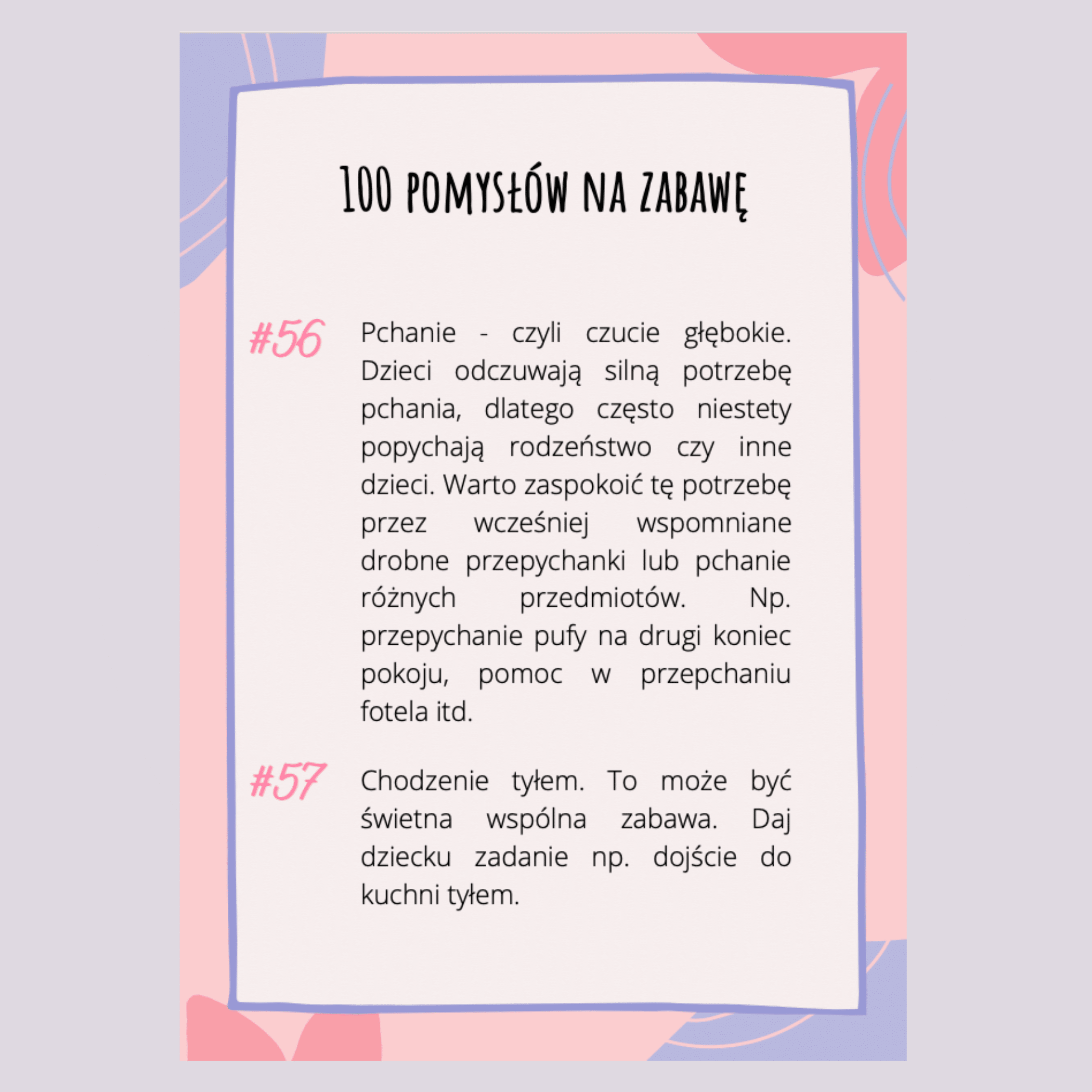 Integracja sensoryczna (SI)