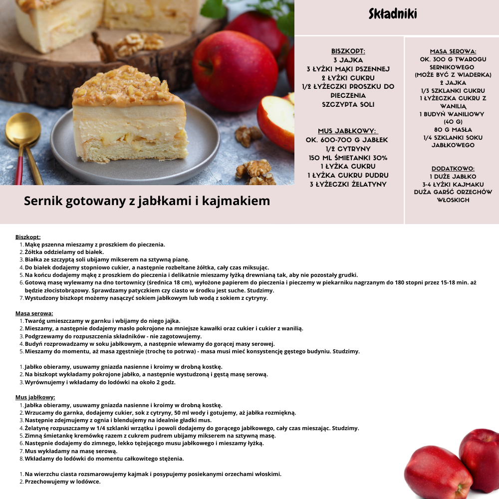 przepisy z jabłkami