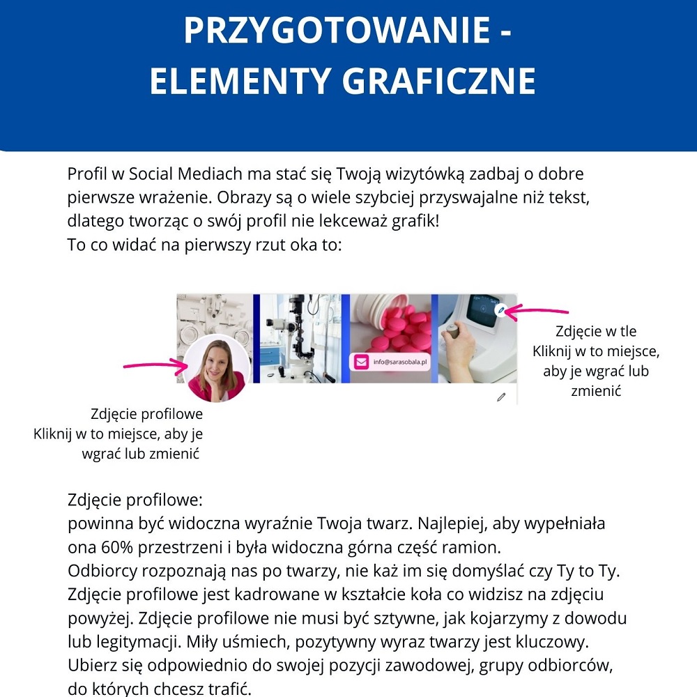 profil na LinkedIn w branży medycznej