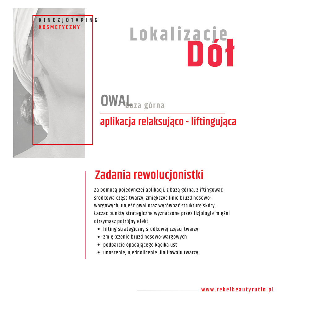 Kinezjotaping kosmetyczny dla początkujących