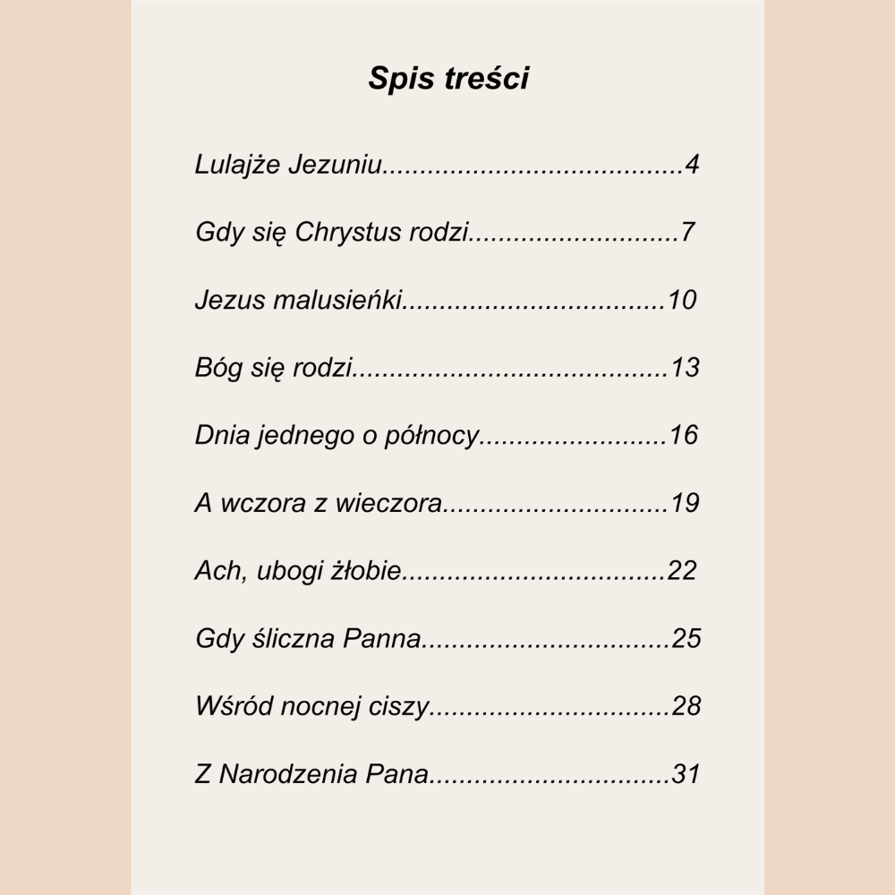 Kolędy na pianino