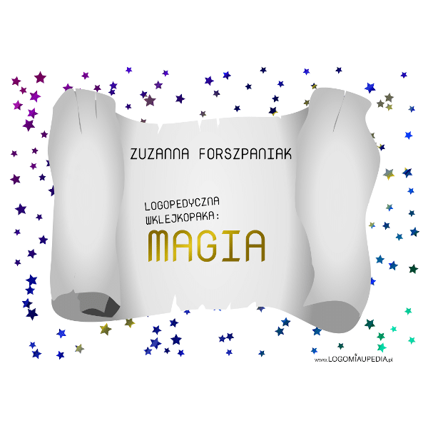 Logopedyczna wklejkopaka: Magia