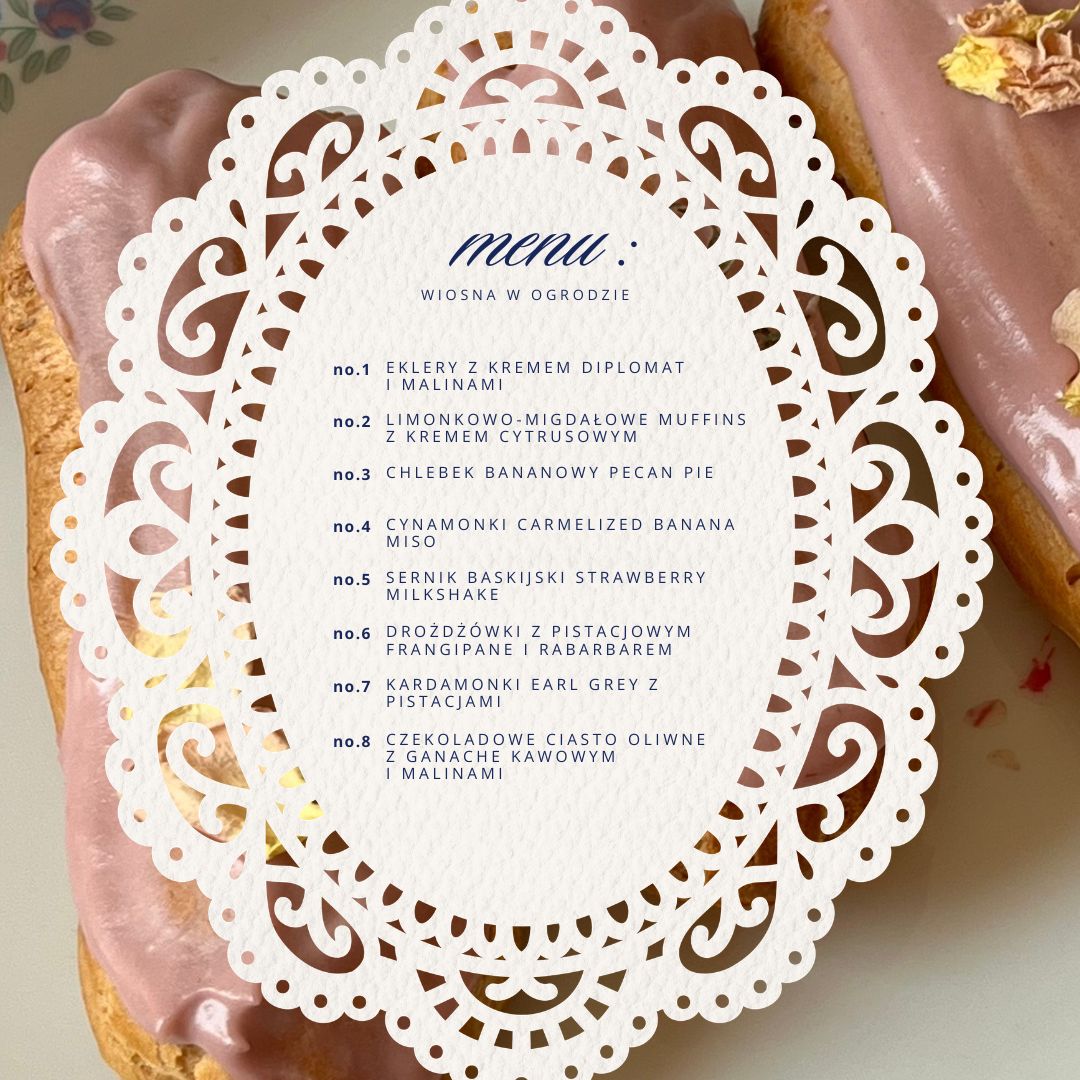 Lola bakery – wiosna w ogrodzie