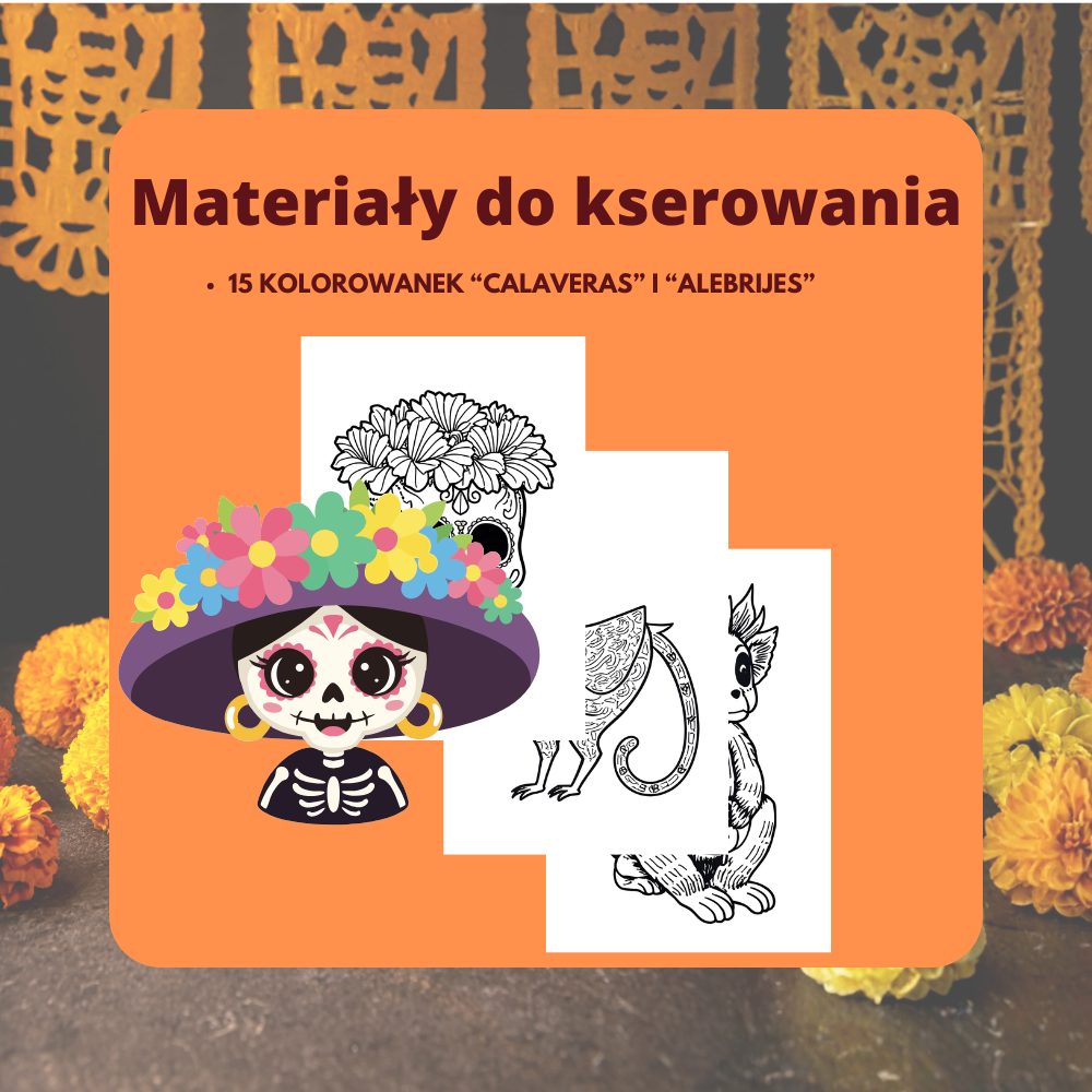 język hiszpański. Día de los Muertos