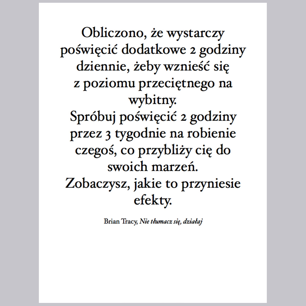 Moc 1 decyzji