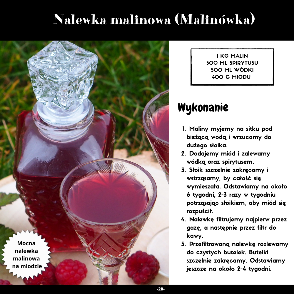 nalewka malinowa