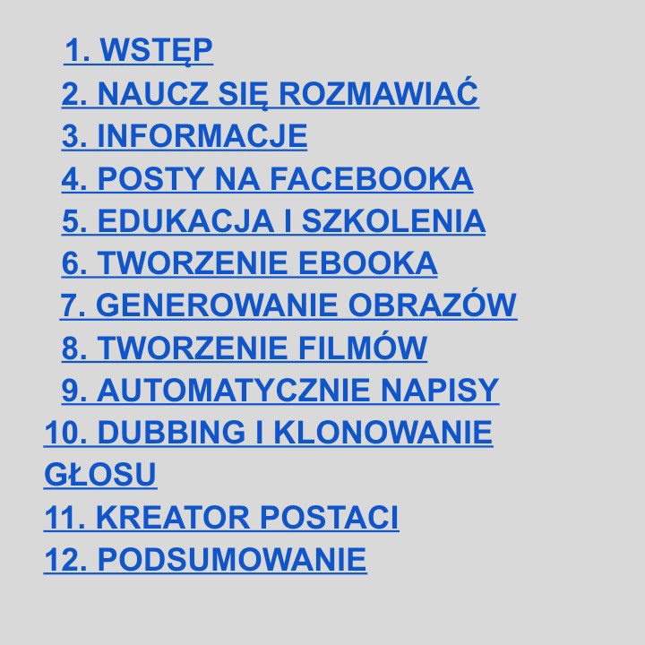 NARZĘDZIA AI - Czyli jak z nich korzystać
