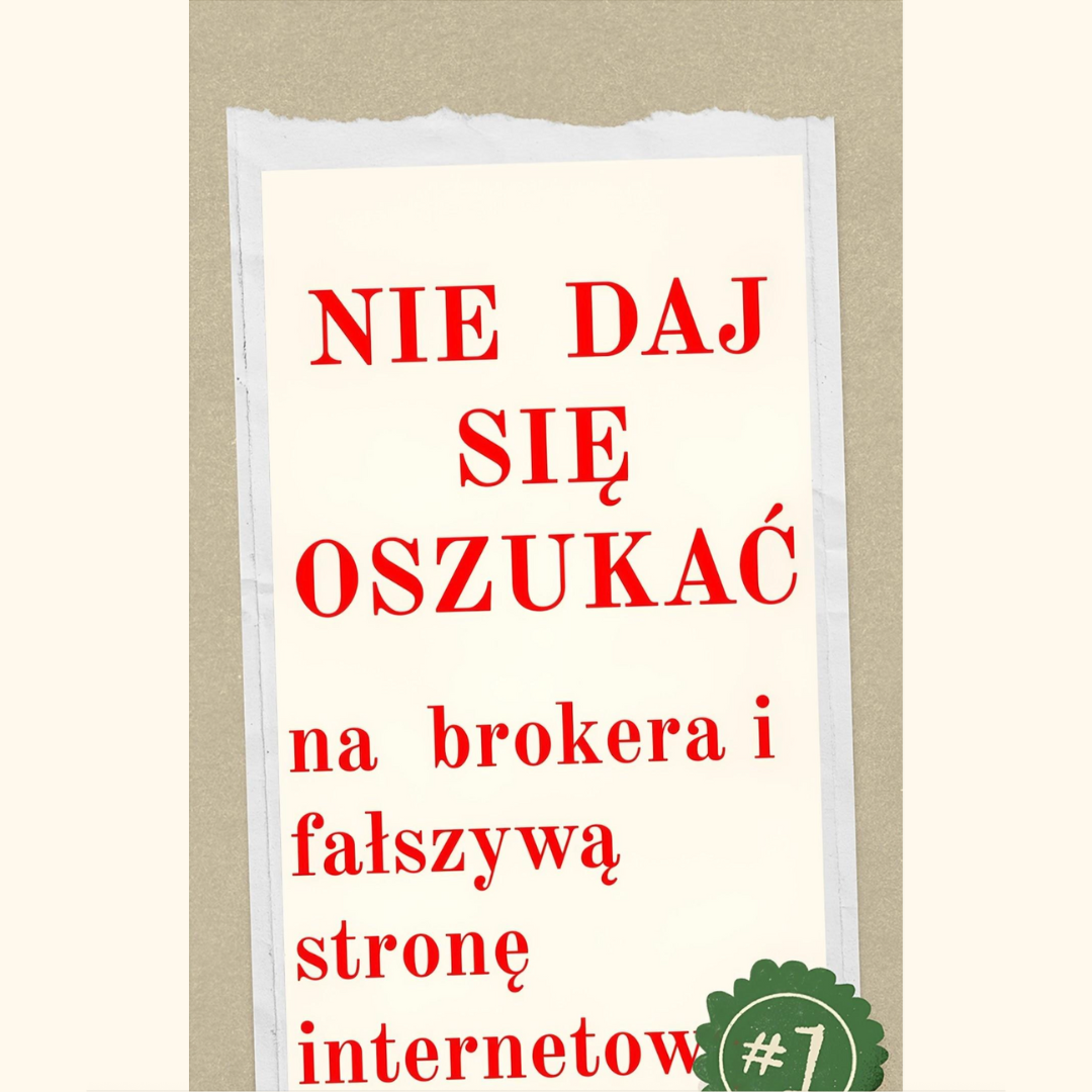 Nie daj się oszukać