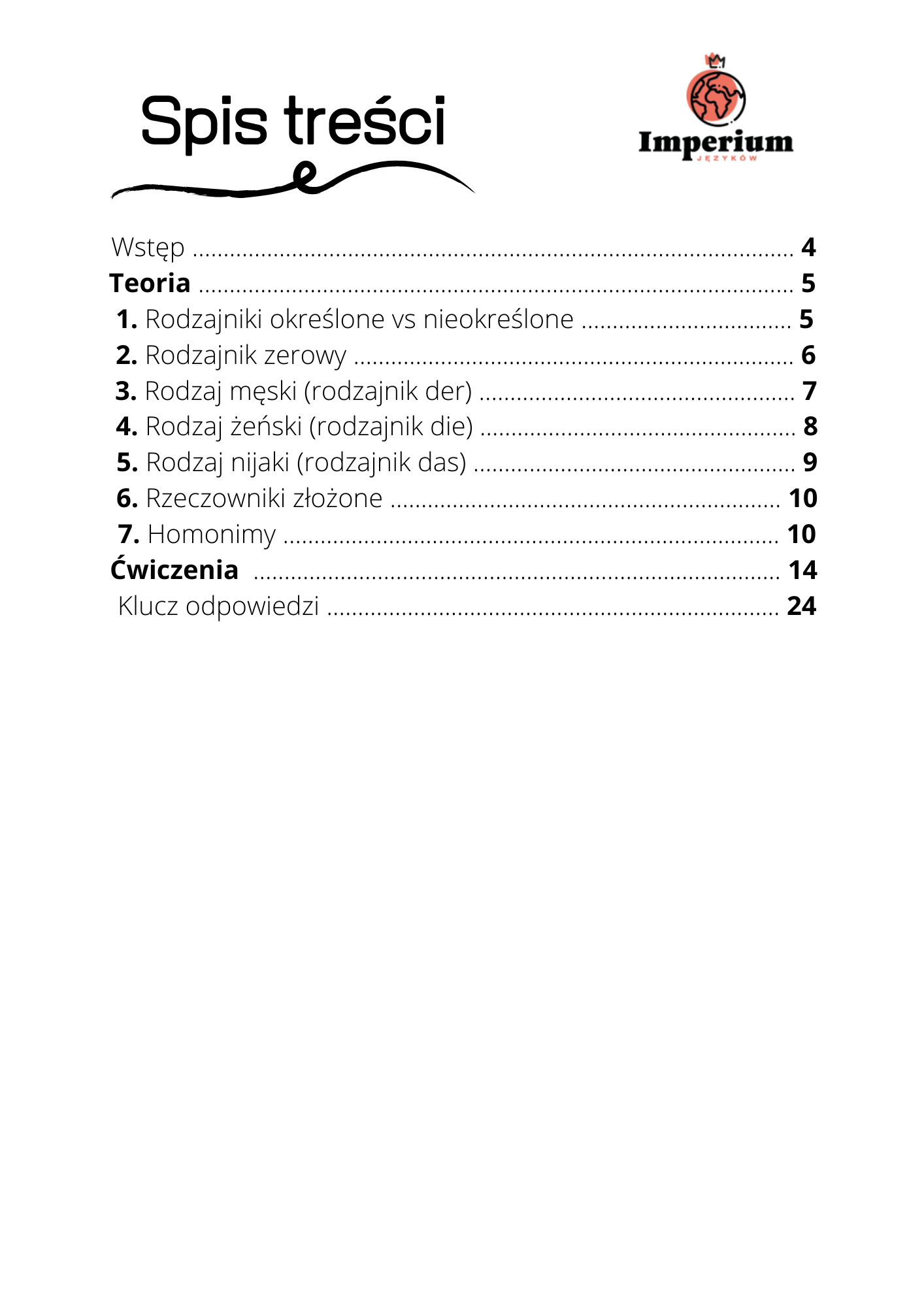 Niemieckie rodzajniki