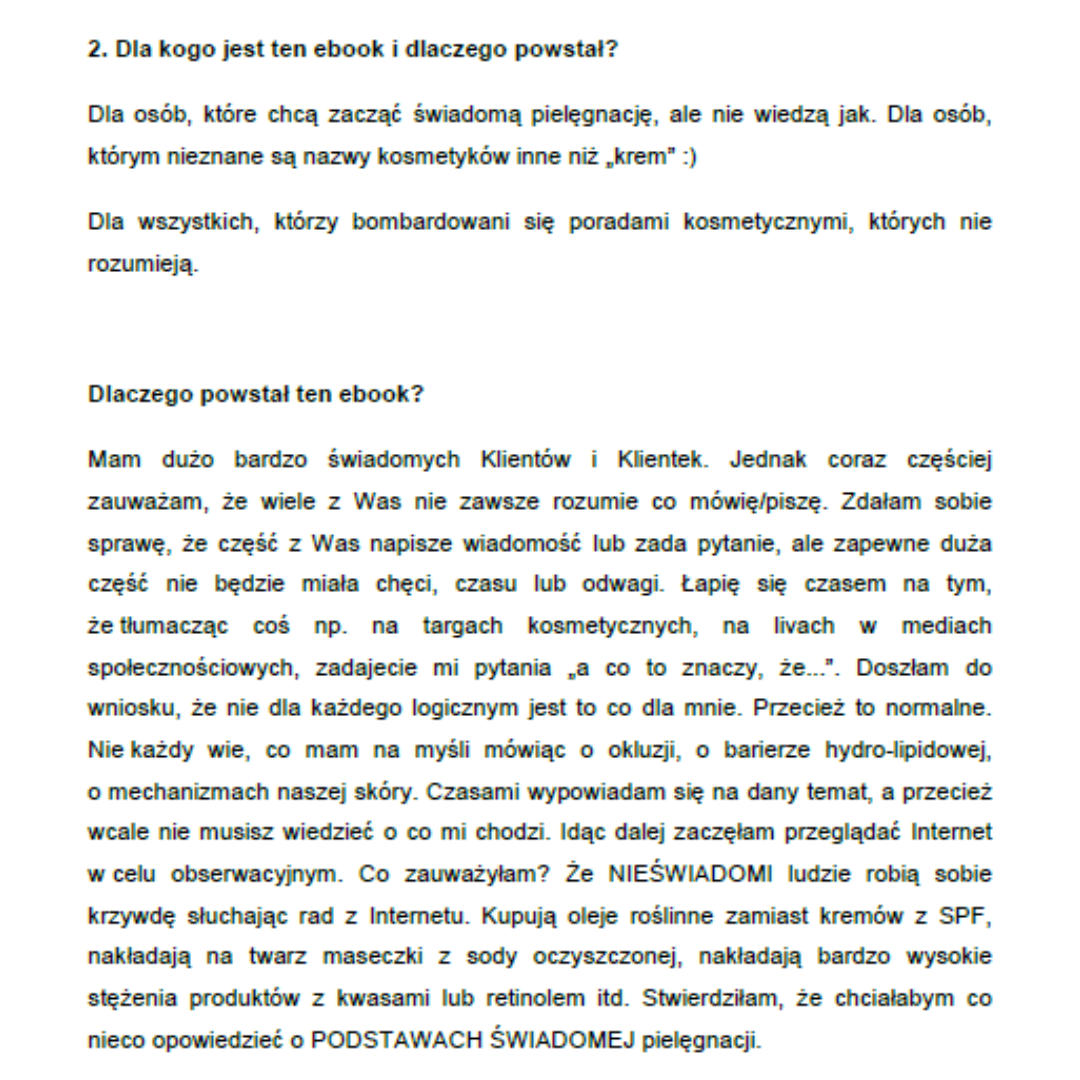 świadoma pielęgnacja twarzy