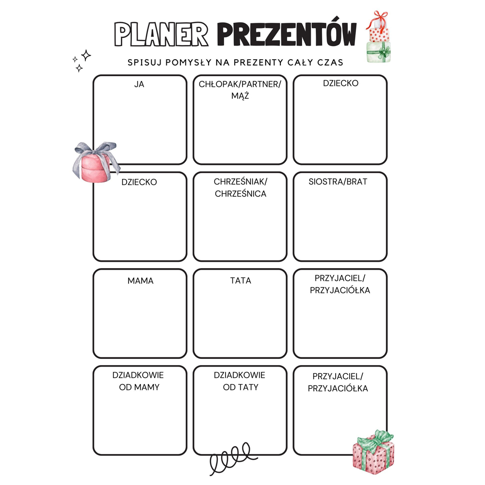 Przewodnik po prezentach