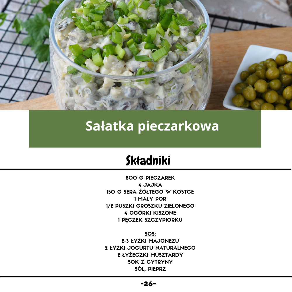 Sałatka pieczarkowa