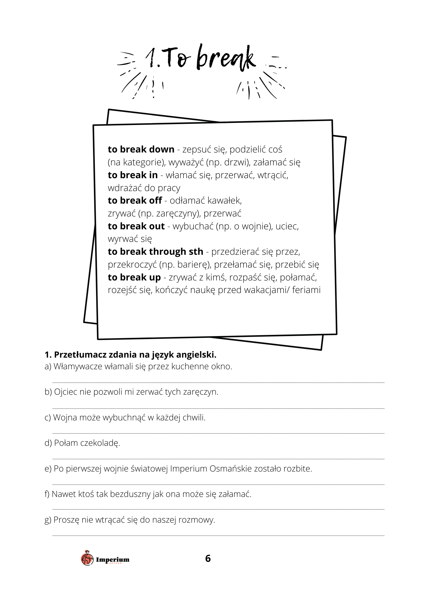 phrasal verbs