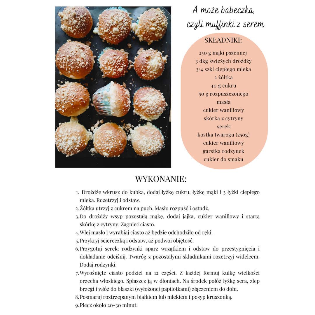 muffinki z serem przepis