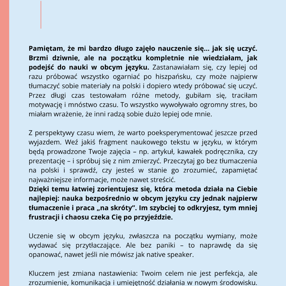 Studia z widokiem na świat