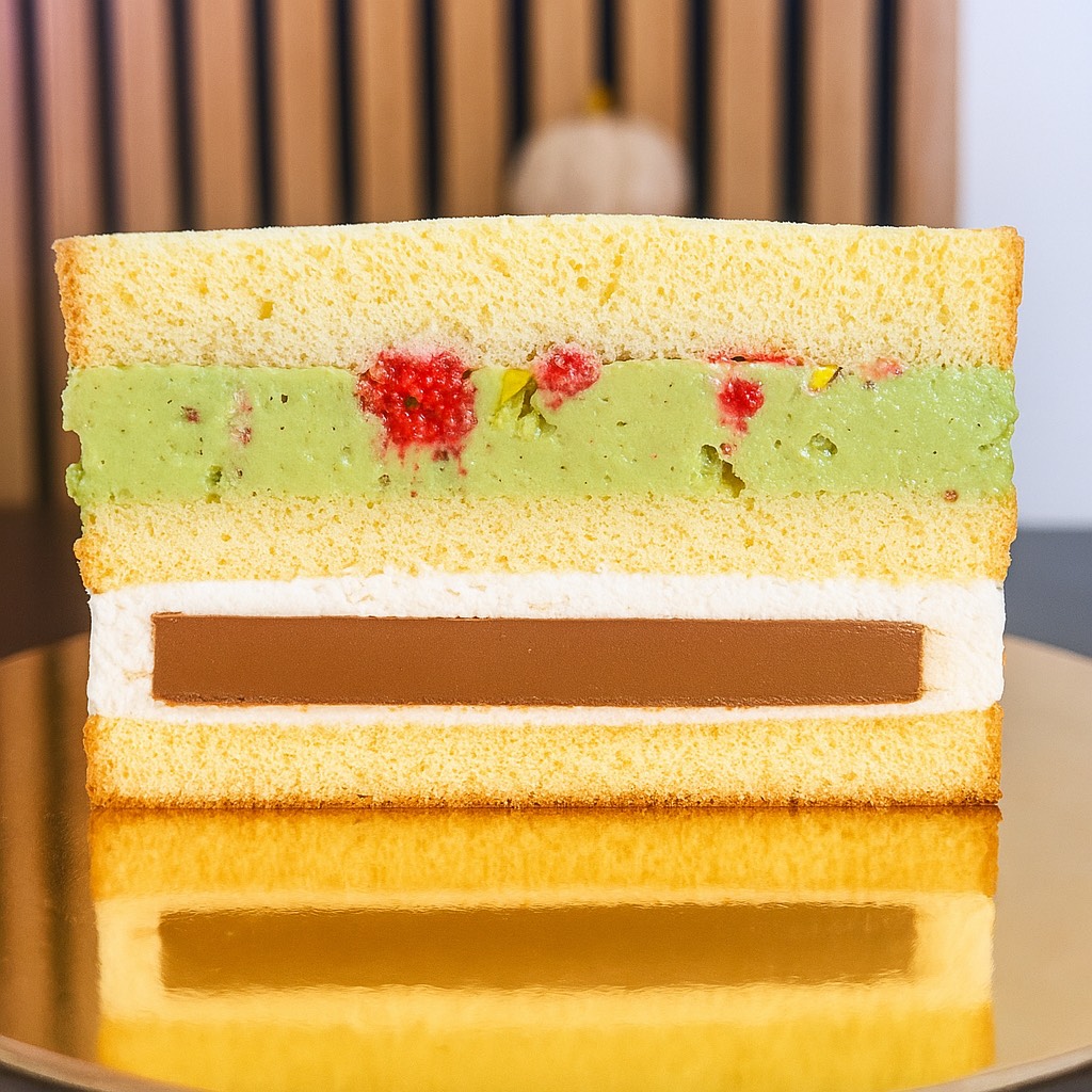 Tort Mleczna Czekolada z Pistacją
