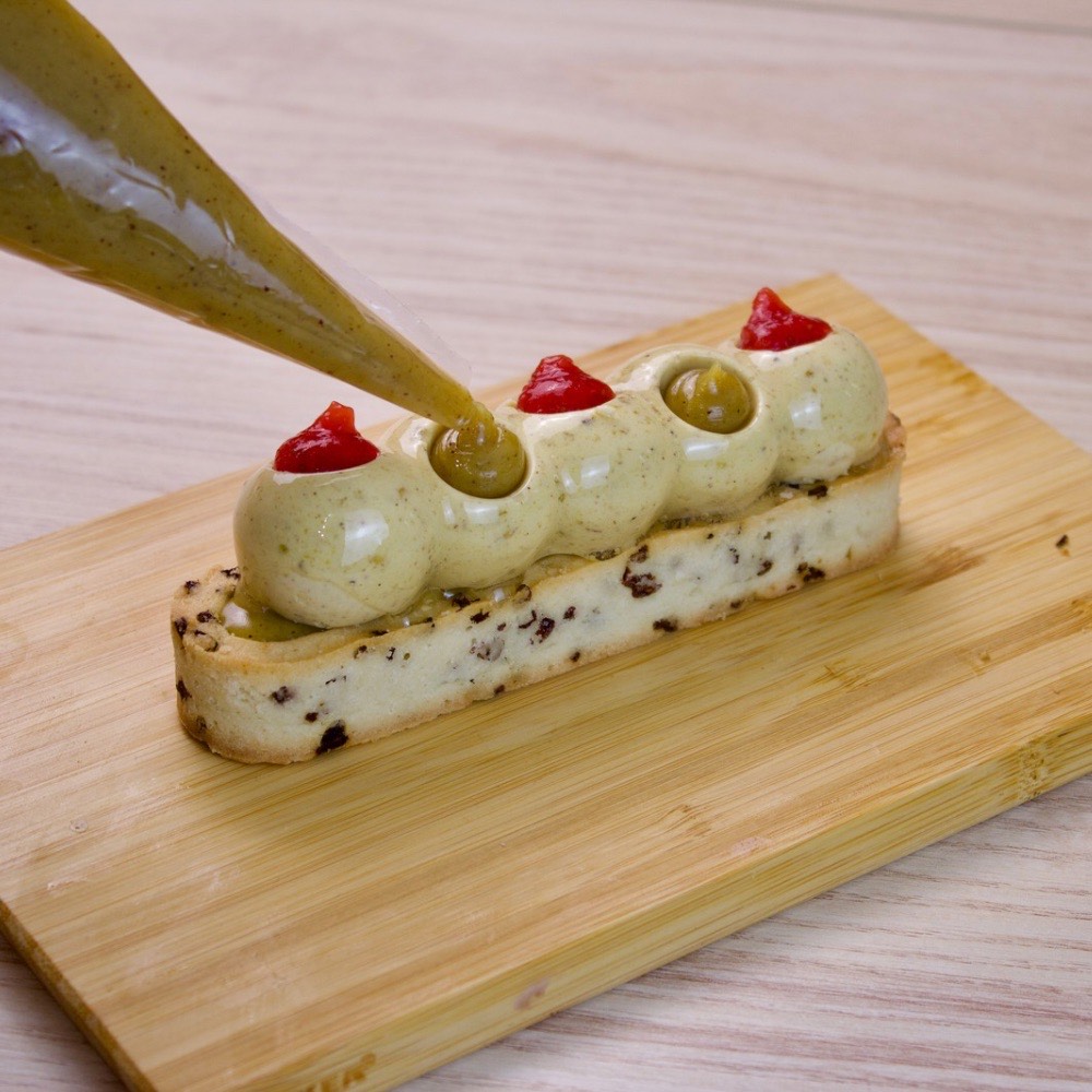 tartaletka truskawkowa pistacja
